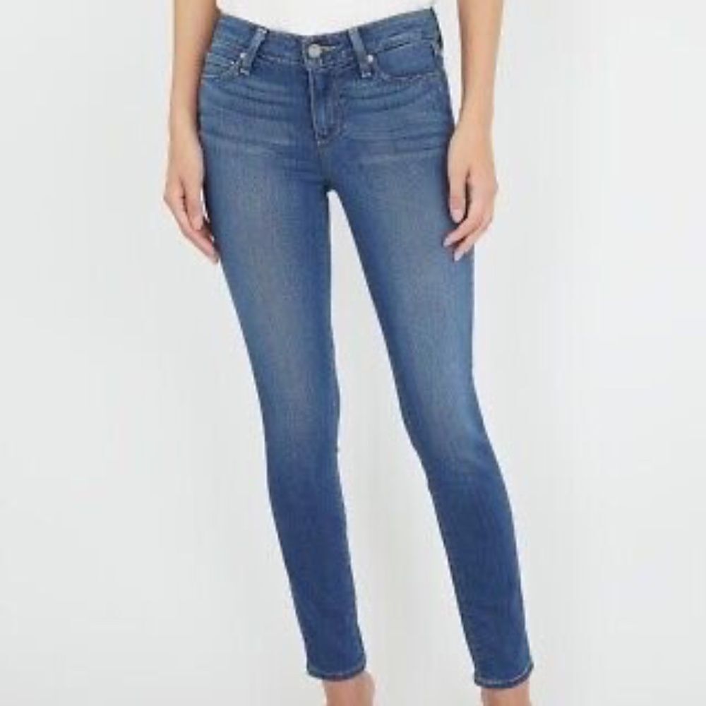 Paige Skyline Ankle‎ Peg Jeans Sz 24